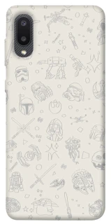 Чохол на Samsung Galaxy A02 Star Wars background ver.1 фото 1 з 1
