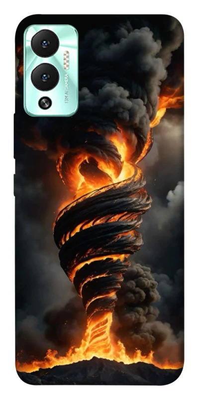 Чехол на Infinix Hot 12 Play Огненный торнадо фото 1 из 1