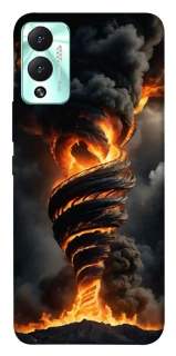 Чехол на Infinix Hot 12 Play Огненный торнадо фото 1 из 1