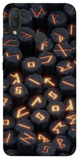 Чехол на Huawei P Smart+ (nova 3i) Огненые руны фото 1 из 1