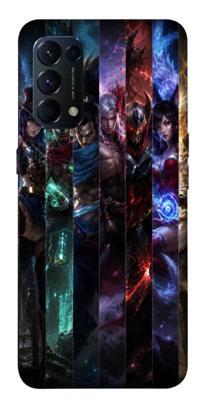 Чохол на Oppo Reno 5 4G League of Legends ver.2 фото 1 з 1