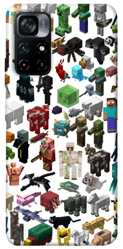 Чохол на Xiaomi Poco M4 Pro 5G Minecraft v4 фото 1 з 1