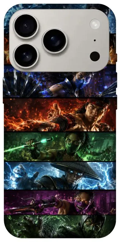 Чехол на Apple iPhone 18 Pro Mortal Kombat ver.2 фото 2 из 2