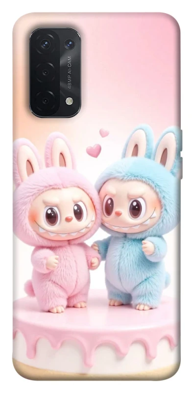 Чохол на Oppo A54 5G / A74 5G Labubu Twins фото 1 з 1