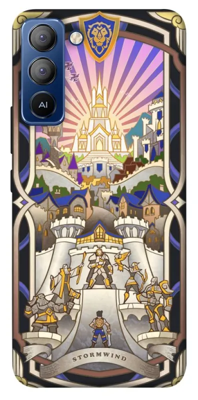 Чехол на TECNO Pop 5 LTE WOW forever stormwind фото 1 из 1