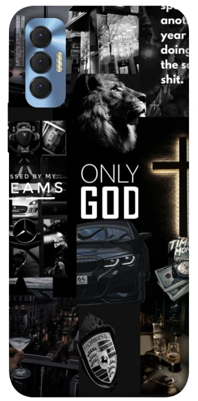 Чохол на TECNO Spark 8P Only God фото 1 з 1