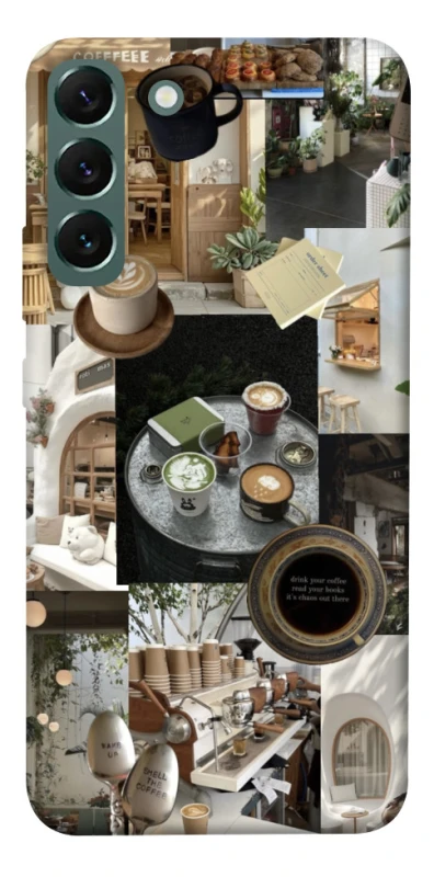 Чохол на Samsung Galaxy S22+ Coffee collage ver.4 фото 1 з 1
