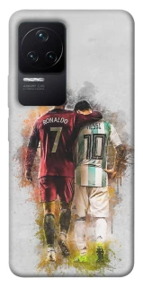 Чохол на Xiaomi Redmi K50 / K50 Pro Ronaldo та Messi фото 1 з 1