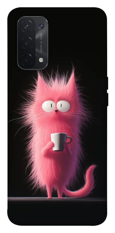 Чехол на Oppo A54 5G / A74 5G Розовый котёнок фото 1 из 1