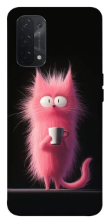 Чехол на Oppo A54 5G / A74 5G Розовый котёнок фото 1 из 1