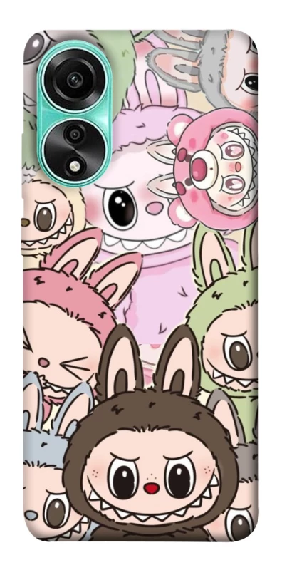 Чохол на Oppo A78 4G All Labubu 3 фото 1 з 1