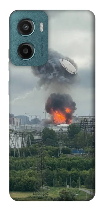 Чохол на Motorola Moto G06 Moscow never sleeps ver.4 фото 1 з 1