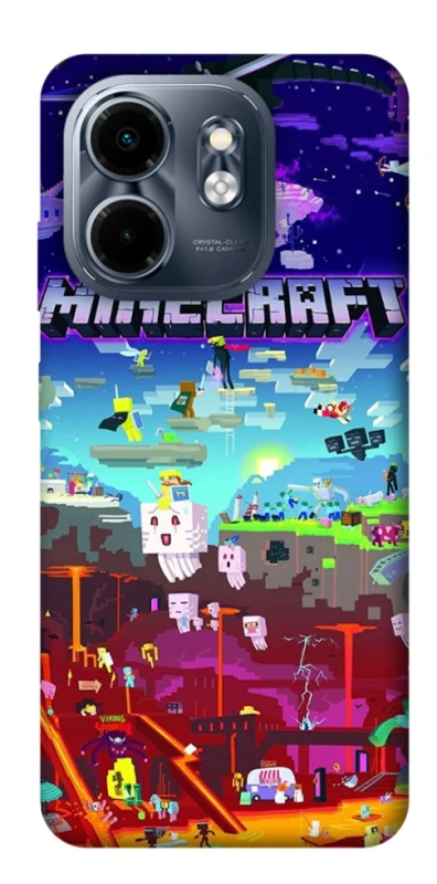 Чохол на Infinix Smart 9 4G / Hot 50i Minecraft world фото 1 з 1