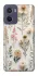 Чехол на Motorola Moto E15 Floral design ver.1 фото 1 из 1