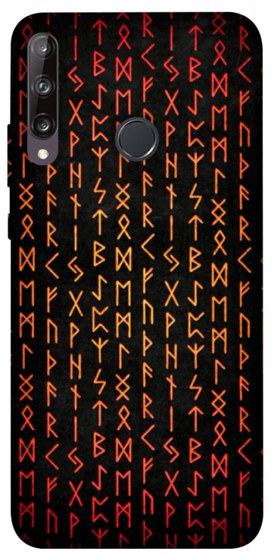 Чехол на Huawei P40 Lite E Руны фото 1 из 1