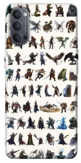 Чехол на Oppo Reno 4 Character Selection фото 1 из 1