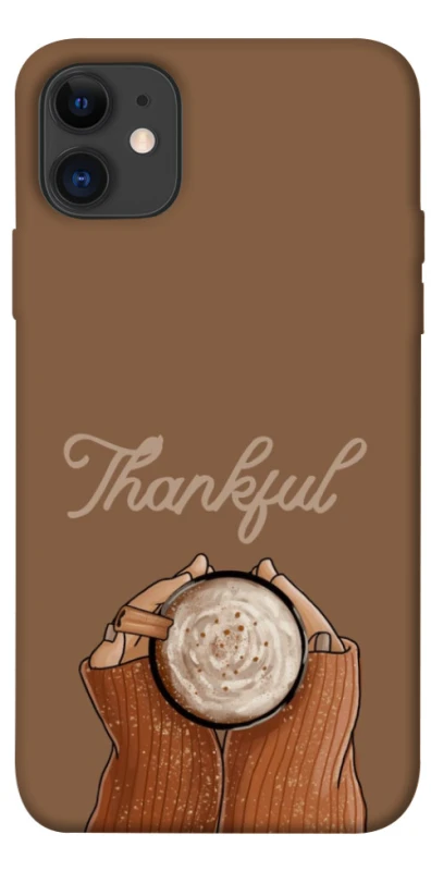 Чохол на Apple iPhone 11 (6.1") Thankful coffee фото 1 з 1