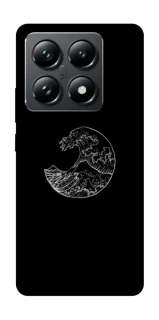 Чохол на Xiaomi 14T Pro Black tsunami фото 1 Чохол на Xiaomi 14T Pro Black tsunami фото 1 з 1