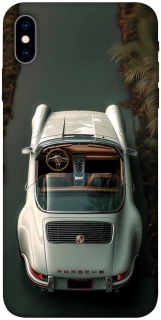 Чехол на Apple iPhone X (5.8") White porsche фото 1 из 1