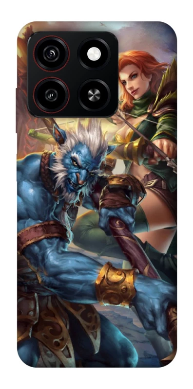 Чохол на ZTE Blade A35 4G Dota heroes фото 1 з 1