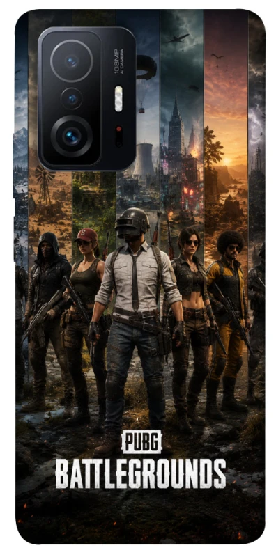 Чехол на Xiaomi 11T / 11T Pro PUBG фото 1 из 1
