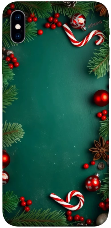 Чохол на Apple iPhone XS Max (6.5") Новорічний v35 фото 1 з 1