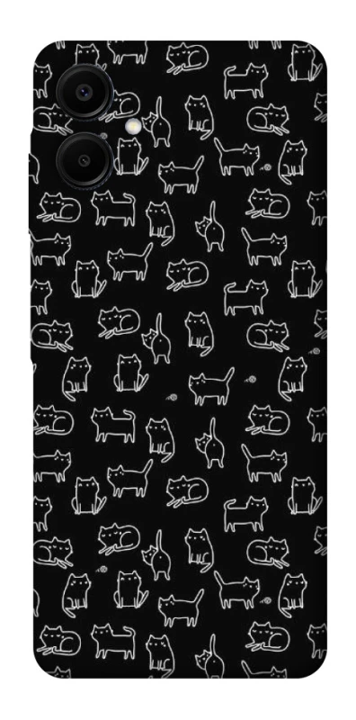 Чохол на Samsung Galaxy A06 Black Cats фото 1 з 1