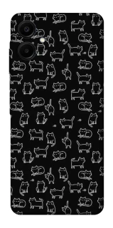 Чохол на Samsung Galaxy A06 Black Cats фото 1 Чохол на Samsung Galaxy A06 Black Cats фото 1 з 1