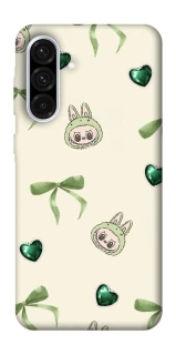 Чохол на Samsung Galaxy A36 5G Labubu Green Heart фото 1 з 1