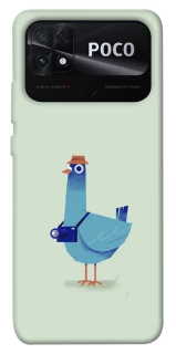 Чохол на Xiaomi Poco C40 Голуб-детектив фото 1 з 1