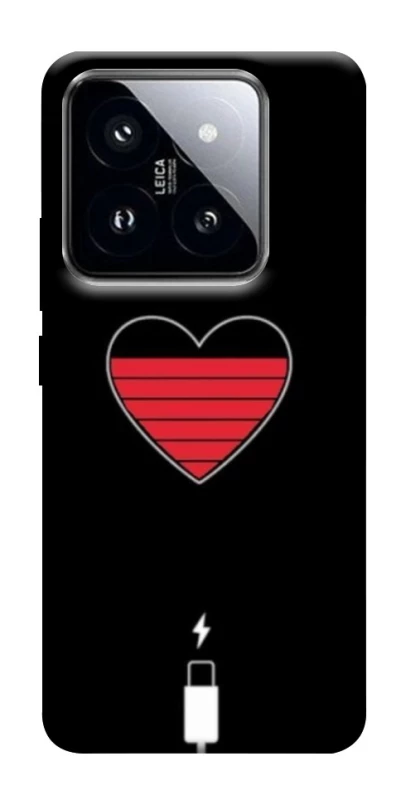 Чохол на Xiaomi 14 Pro Charge your heart фото 1 з 1