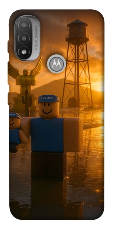 Чехол на Motorola Moto E20 Roblox aesthetics ver.4 фото 1 из 1