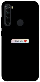 Чохол на Xiaomi Redmi Note 8 Love aesthetic ver.10 фото 1 з 1