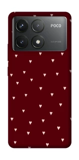 Чехол на Xiaomi Poco F6 Pro Smal hearts фото 1 из 1