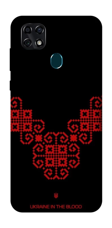 Чохол на ZTE Blade 20 Smart Чорно-червона вишиванка фото 1 з 1