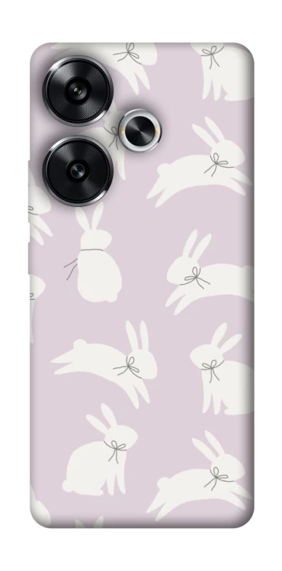 Чохол на Xiaomi Poco F6 Bunny Kisses фото 1 з 1