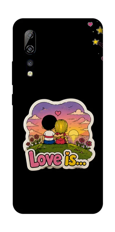 Чохол на ZTE Axon 10 Pro Love is ver.5 фото 1 з 1