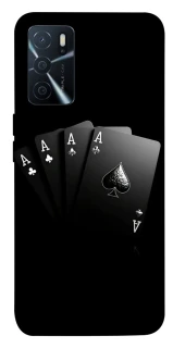 Чохол на Oppo A16s / A16 Black Cards фото 1 з 1