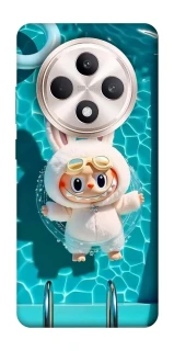 Чехол на Oppo Reno 12 F 4G/5G Labubu in the pool ver.2 фото 1 из 1