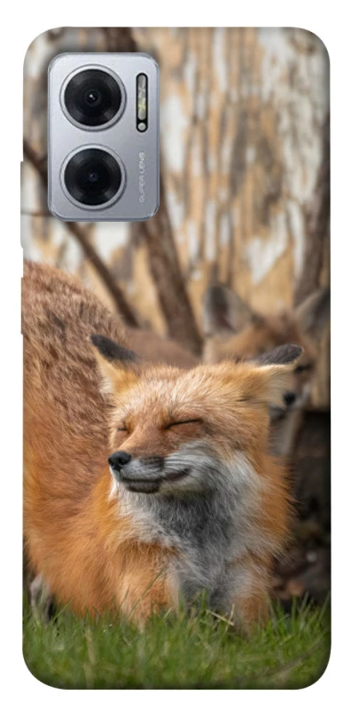 Чехол на Xiaomi Redmi Note 11E Лиса фото 1 из 1