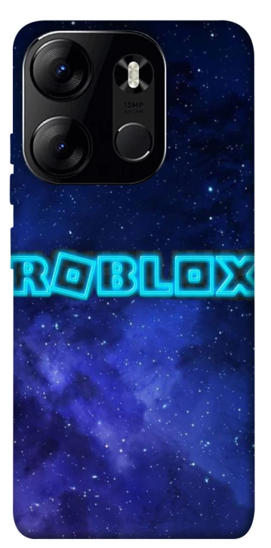Чохол на Tecno Spark Go 2023 Roblox Space Logo Blue фото 1 з 1