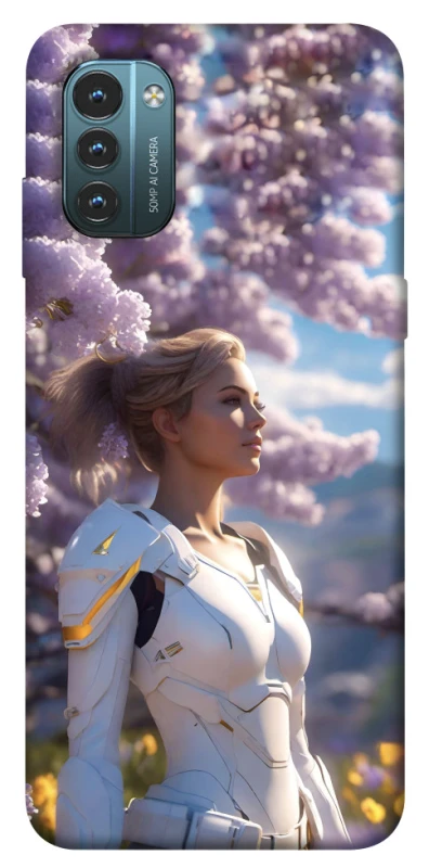 Чехол на Nokia G21 Cyber space girl ver.1 фото 1 из 1