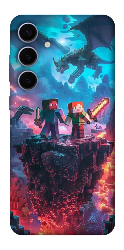 Чохол на Samsung Galaxy S25+ Minecraft v3 фото 1 з 1