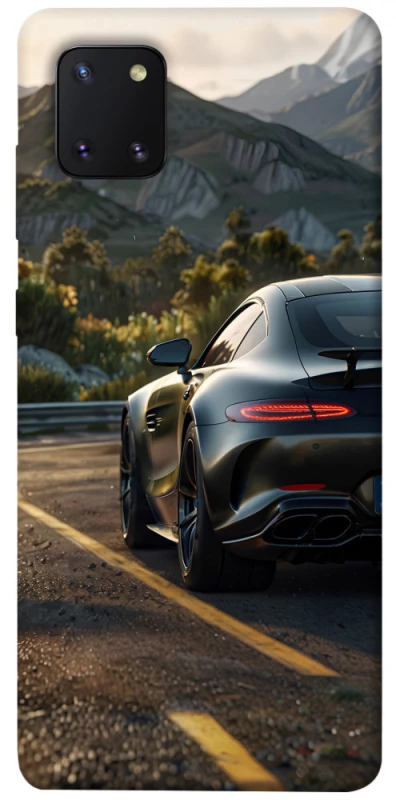 Чехол на Samsung Galaxy Note 10 Lite (A81) Car in the mountains фото 1 из 1