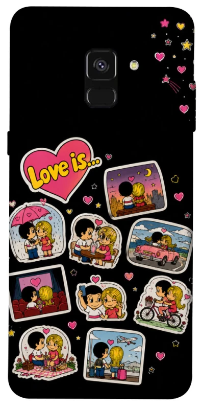 Чохол на Samsung A530 Galaxy A8 (2018) Love is ver.3 фото 1 з 1