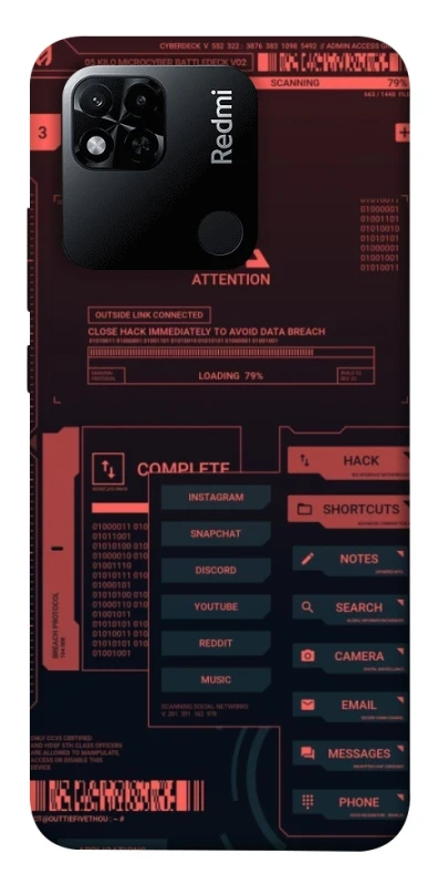 Чохол на Xiaomi Redmi 10A Attention фото 1 з 1