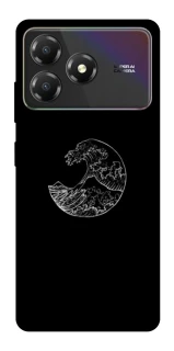 Чохол на ZTE Blade A36 Black tsunami фото 1 з 1