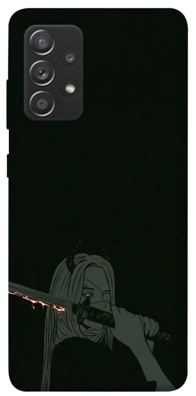 Чехол на Samsung Galaxy A72 4G / A72 5G Человек-Бензопила фото 1 из 1