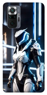 Чехол на Xiaomi Redmi Note 10 Pro Cyber space girl ver.6 фото 1 из 1