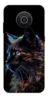 Чохол на Nokia X10 / X20 Чорний кіт фото 1 з 1